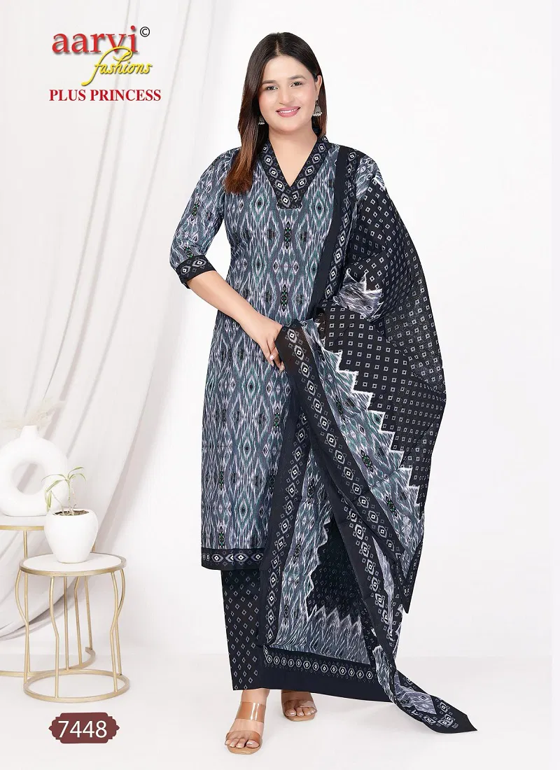 Plus Princess Vol 4 By Aarvi Printed Cotton Readymade Dress Exporters In India
